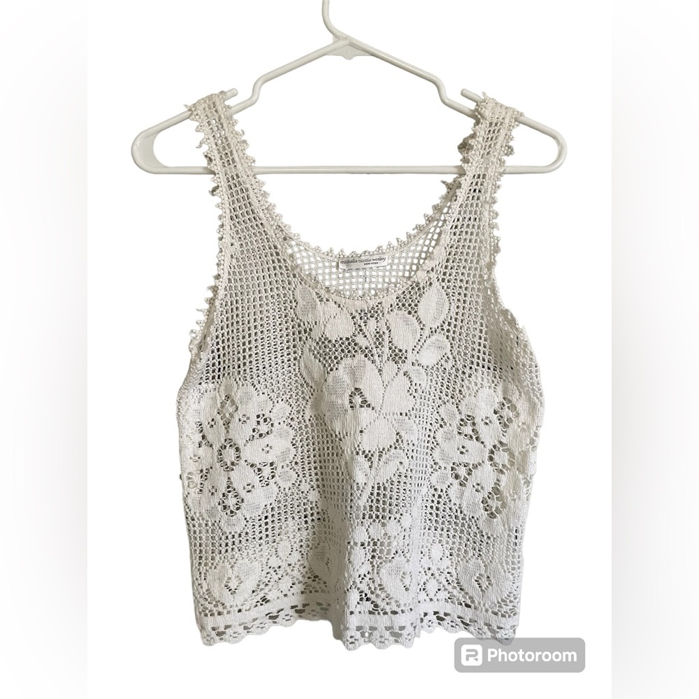 Michelle Nicole Wesley Vintage Lace Top